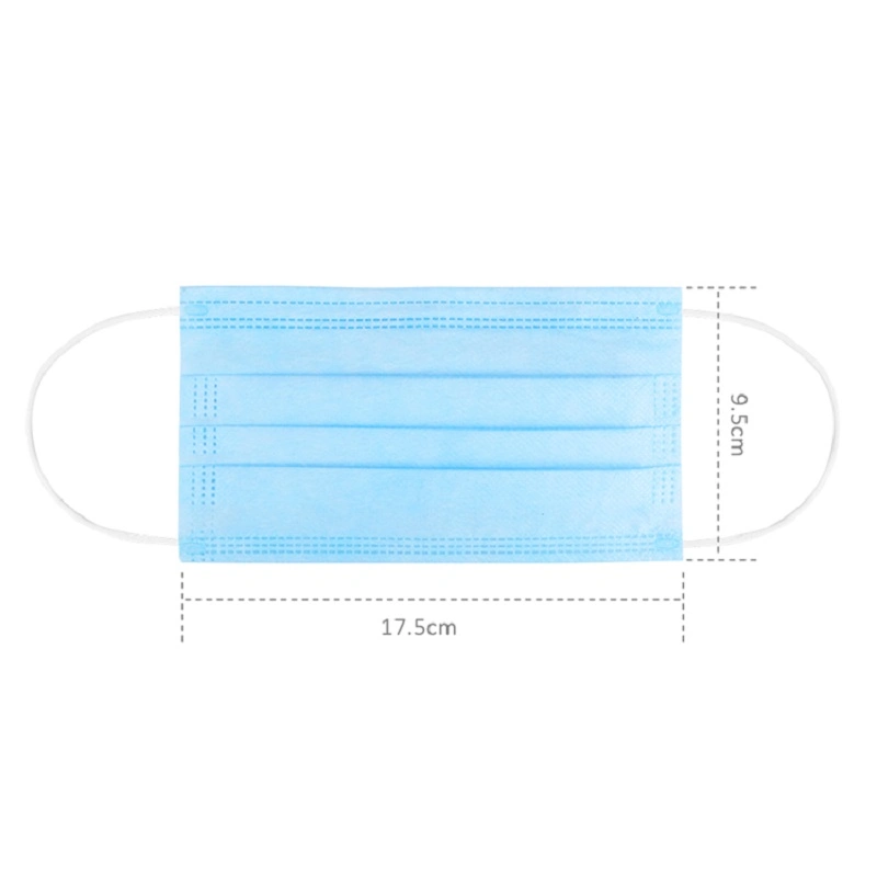 Disposable Three Layer Face Mask Medical Face Mask Surgical Face Mask Type Iir Mask