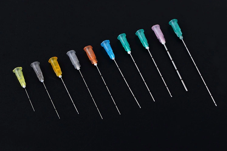 Medical Hypodermic Blunt Tip Needle 18g 50mm Cannula Dermal Filler