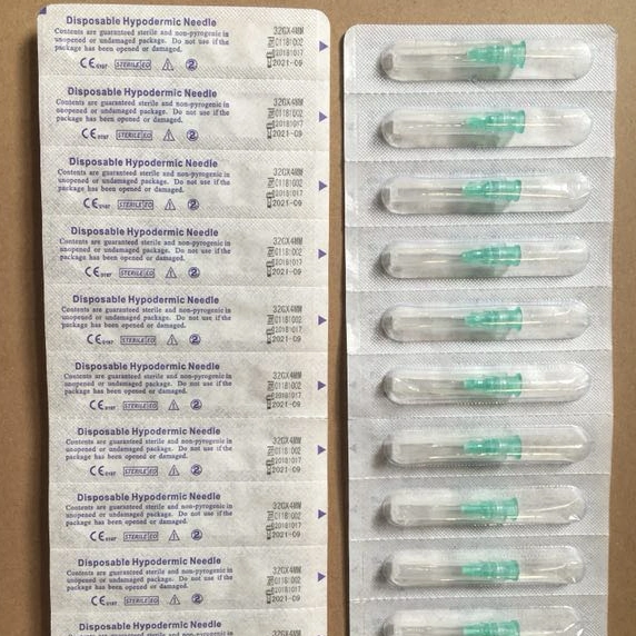 High Quality Disposable Medical Injection Syringe Hypodermic 32g4 mm Needle