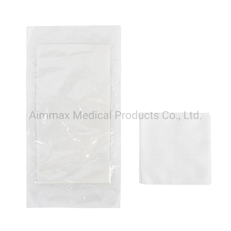 Medical Disposable Sterile 5*5cm PP Swab White Non Woven Swab for Hospital Use