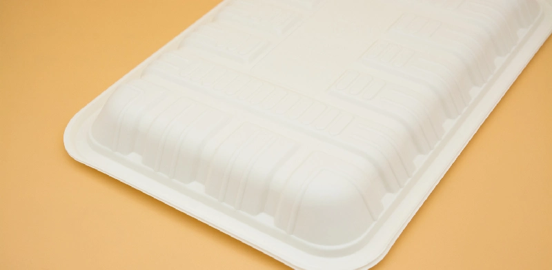 Biodegradable Disposable Food Tray Corn Starch Tray