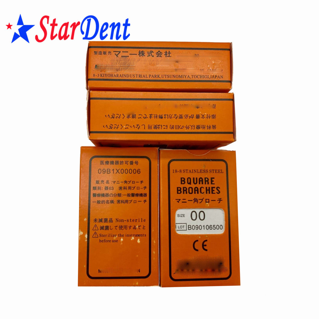 Good Price Dental Endodontic Files Barbed Broaches Root Canal Files 52 mm