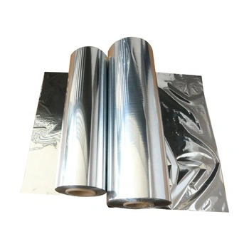 Factory Good Barrier Pet Metallized Film, Silver MPET Film, Aluminum Laminated Polyester Film