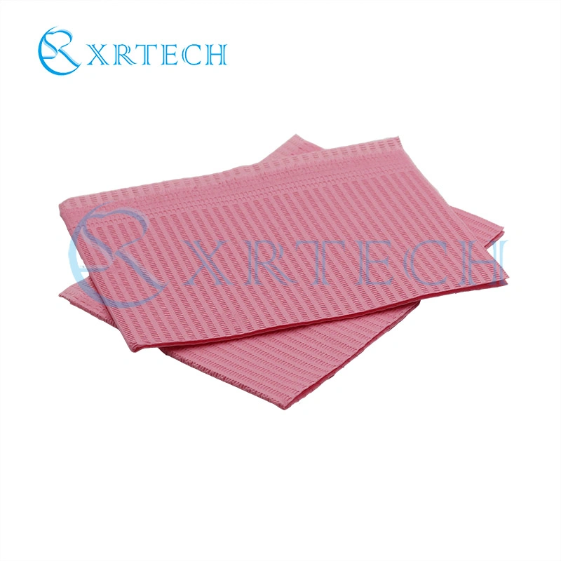 Medical Disposable Absorbent/Waterproof Dental Patient Bib/Apron/Towel for Orthodontic