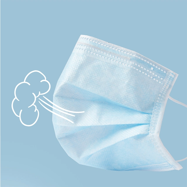 Disposable 3ply Saliva-Proof Mask Protective Medical Non-Woven Face Mask