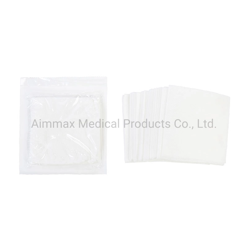 Wholesale Medical 5X5cm 4ply Non Woven Swab