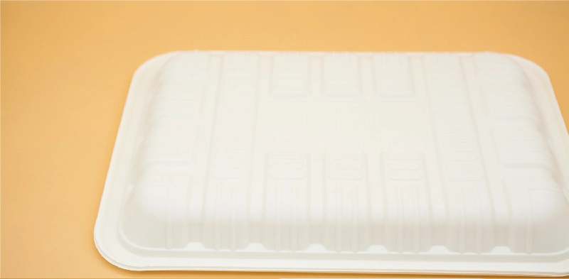 Biodegradable Disposable Food Tray Corn Starch Tray