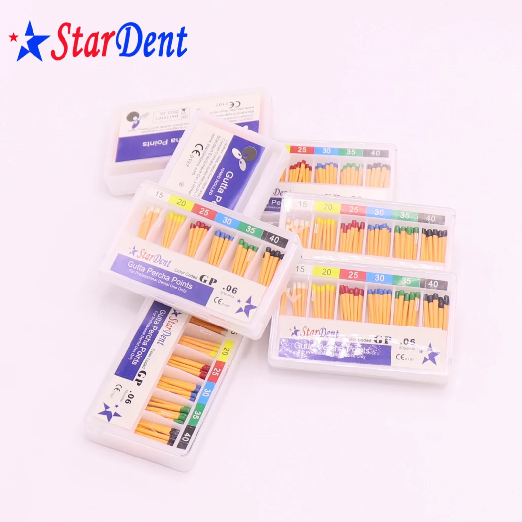 Dental Disposable Material Stardent Gutta Percha Point (06 taper)