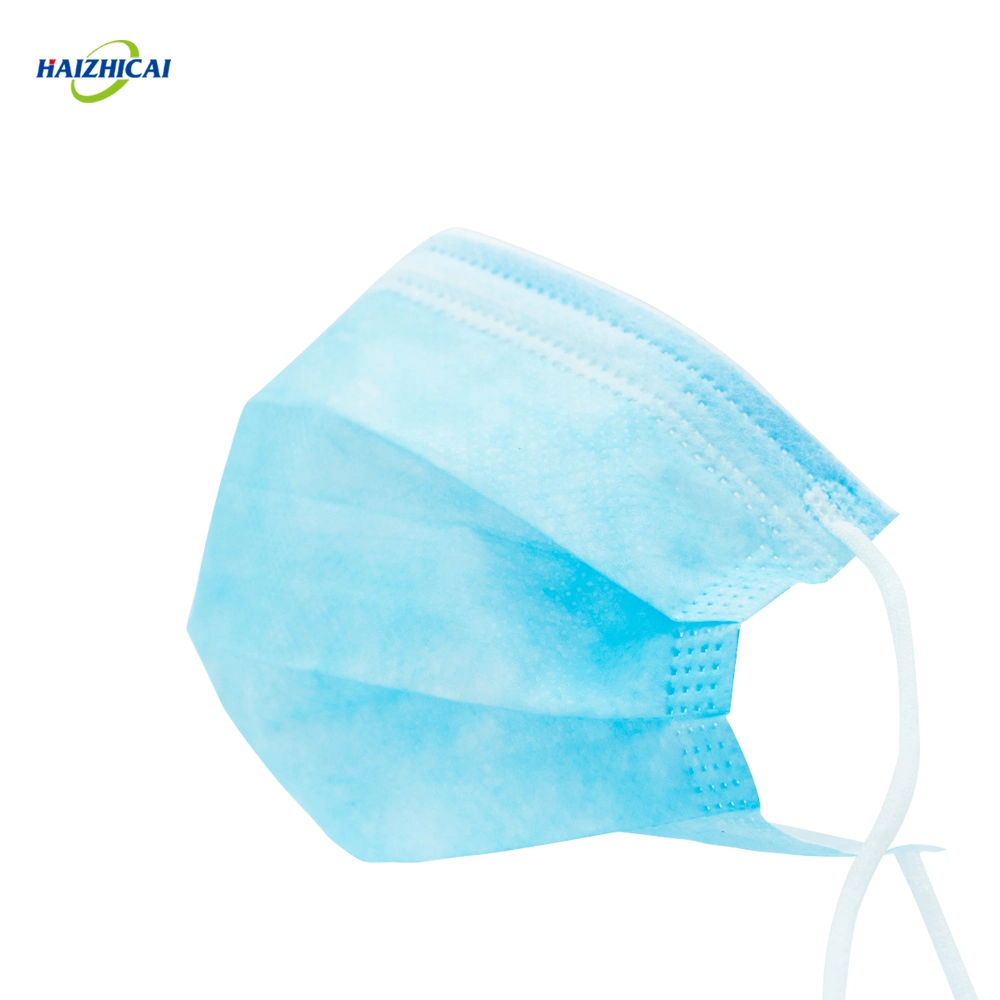 Wholesale 3 Ply Non Woven Face Mask Protection Disposable Face Mask Against Dust and Virus