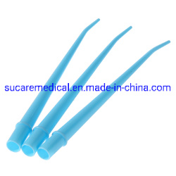 Green/White/Blue Color Dental Disposable Surgical Aspirator Elbow Tips