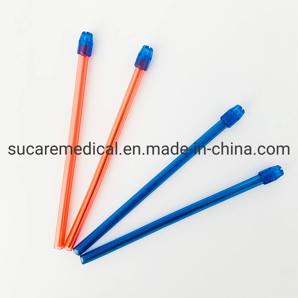 Disposable Soft Dental Suction Tip Wire-Reinforced Eyector Saliva