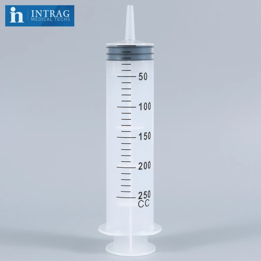 Disposable Syringe with Catheter Tips 50, 60ml, 100ml, 150ml, 200ml, 250ml