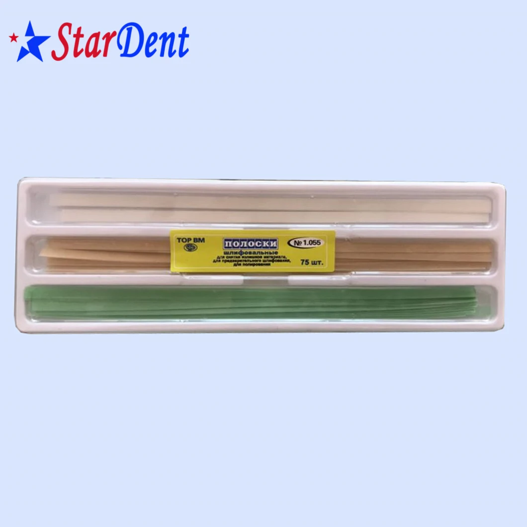 Dental Material Orthodontic Abrasive Resin Filling Polishing Strips