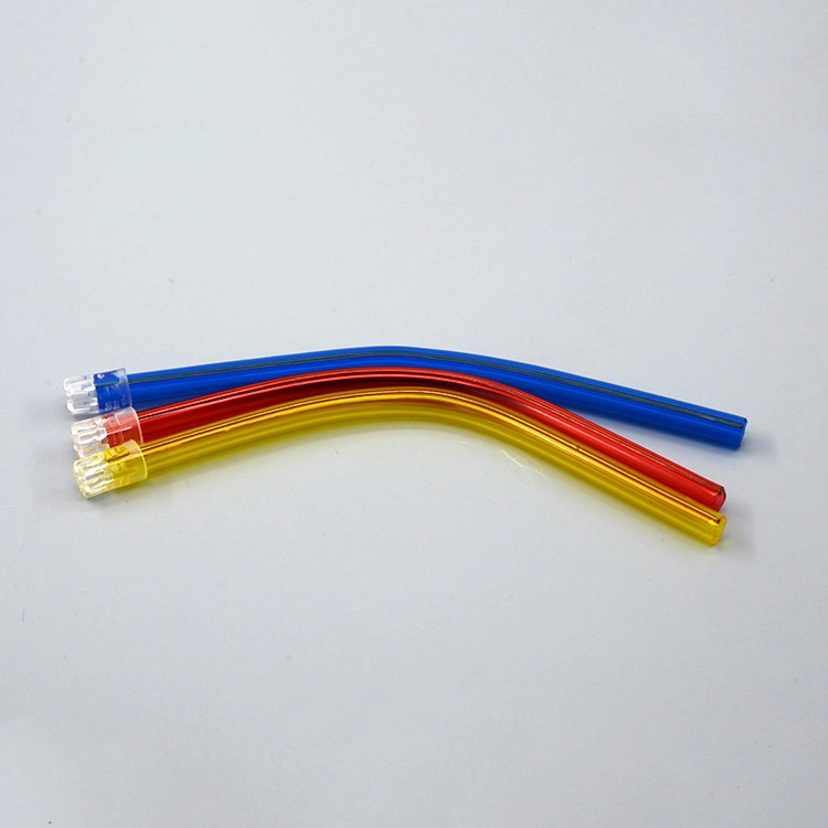 Disposable Dental Saliva Ejectors Colorful Saliva Ejector