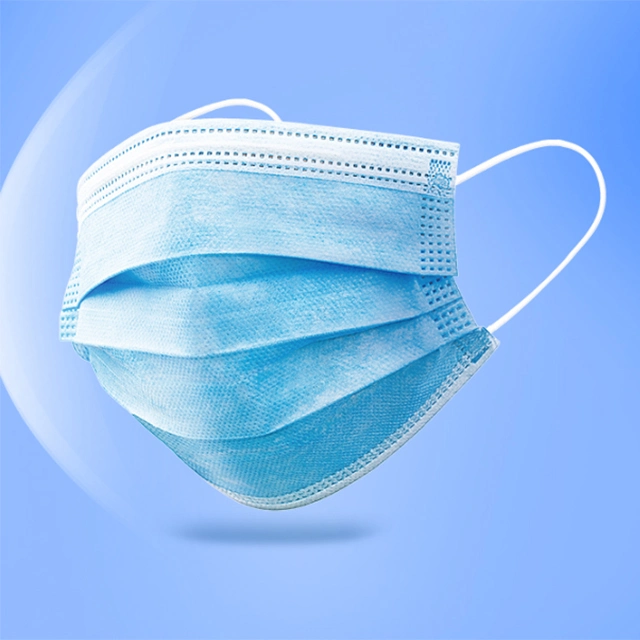 Disposable 3ply Saliva-Proof Mask Protective Medical Non-Woven Face Mask