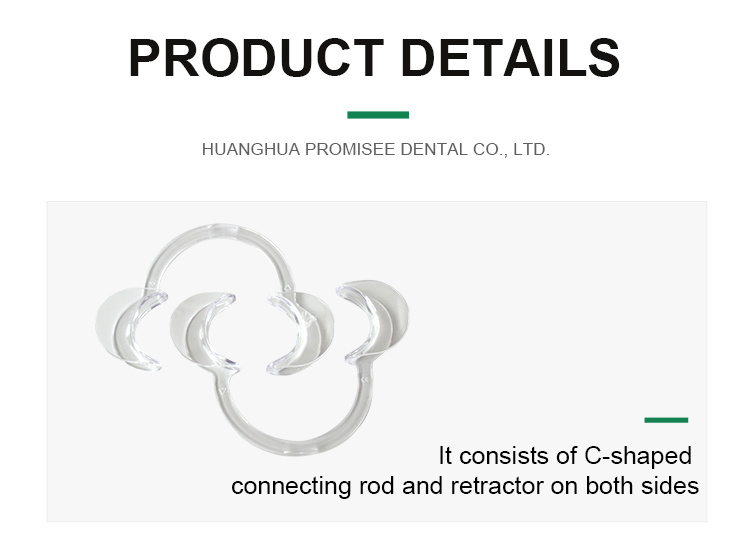 Disposable Dental Cheek Retractor Mouth Opener, Silicon Cheek Retractor