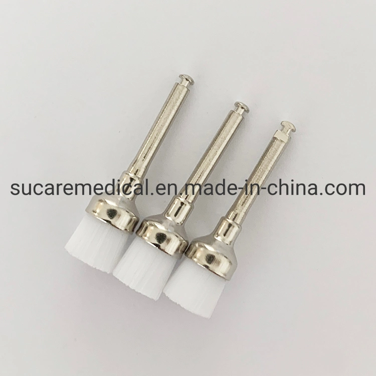 Dental Disposable Latch/Screw Type Prophylaxis Polishing Cup Brushes