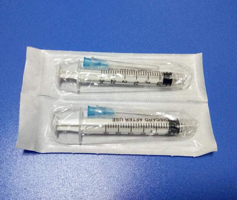 3cc Medical Disposable Syringe with Luer Lock Tip Factory