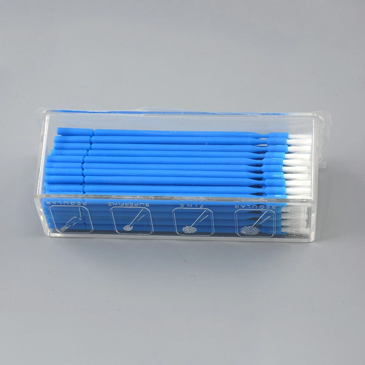 Different Colors Nylon and PP Dental Micro Brush for Dentist