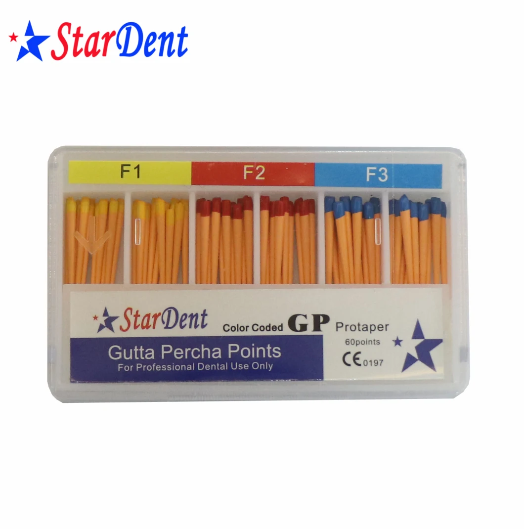 Dental Filling Use Material Gutta Percha Poionts (F taper)