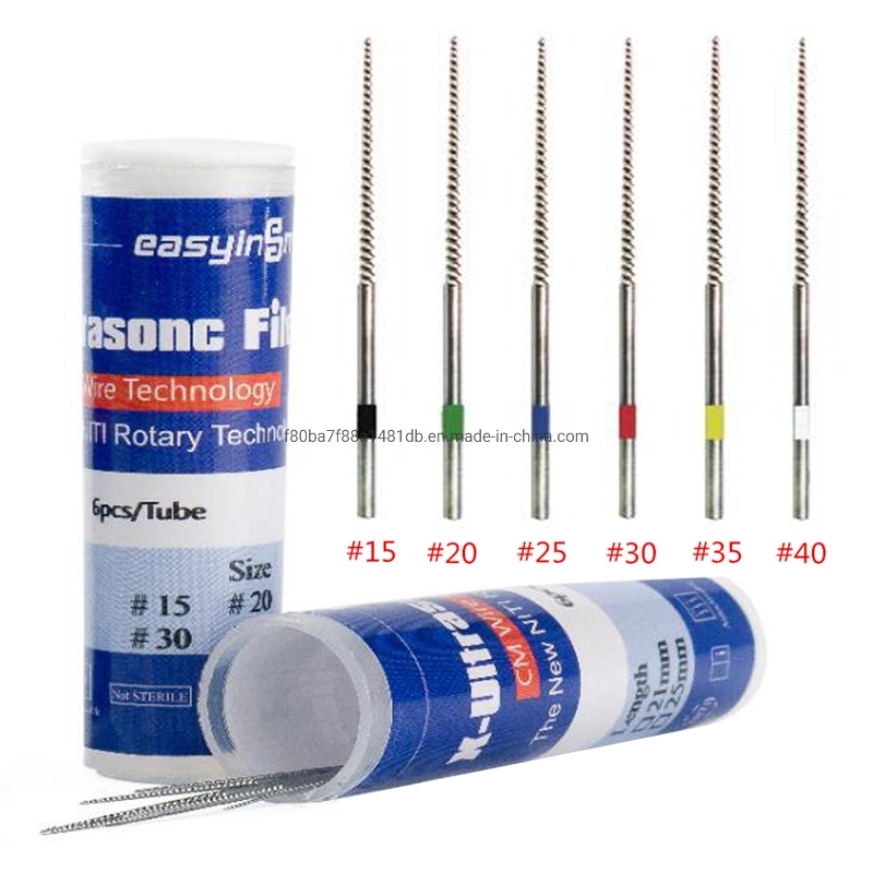 Rotary Endodontic 6PCS/ Box Dental Root Canal Materials