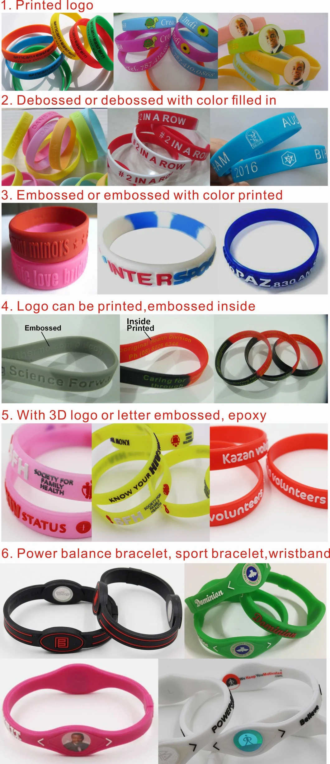 Cheaper Elastic Rubber Band Hot Selling Custom Silicone Bracelet Festival Wristband