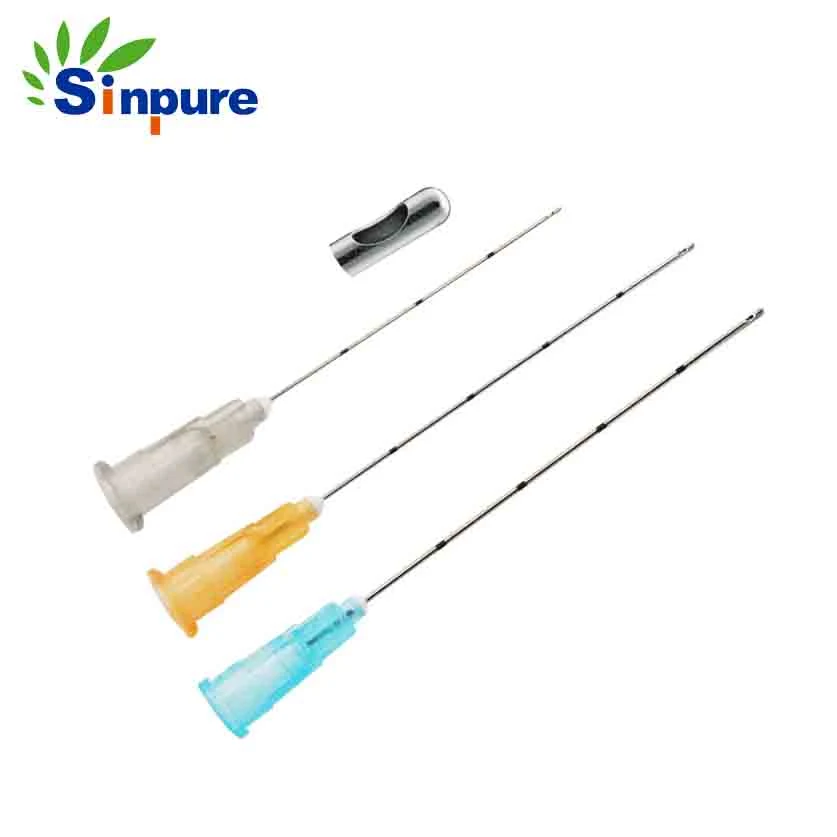 Disposable Hyaluronic Acid Filler Needle Blunt-Tip Cannula Needle