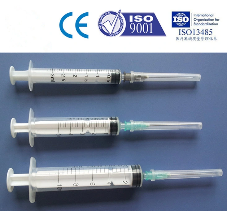 3cc Medical Disposable Syringe with Luer Lock Tip Factory