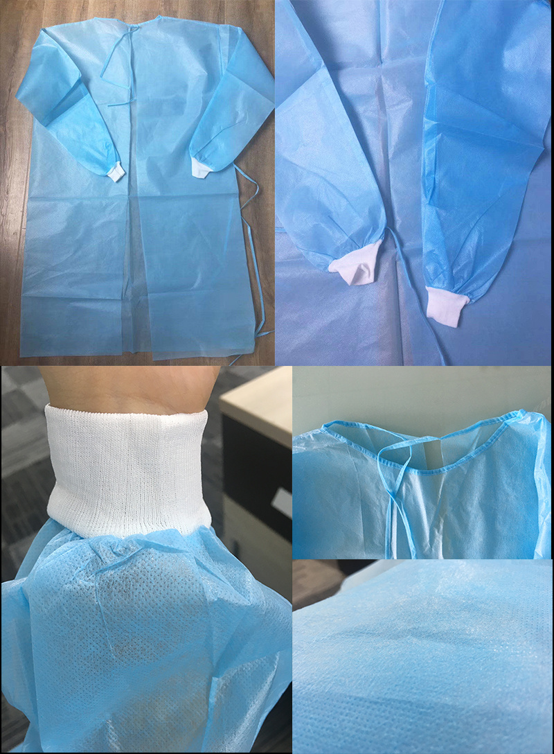 Dental Disposable Gowns Surgical Isolation Gown AAMI Level 1 2 3 Isolation Gown