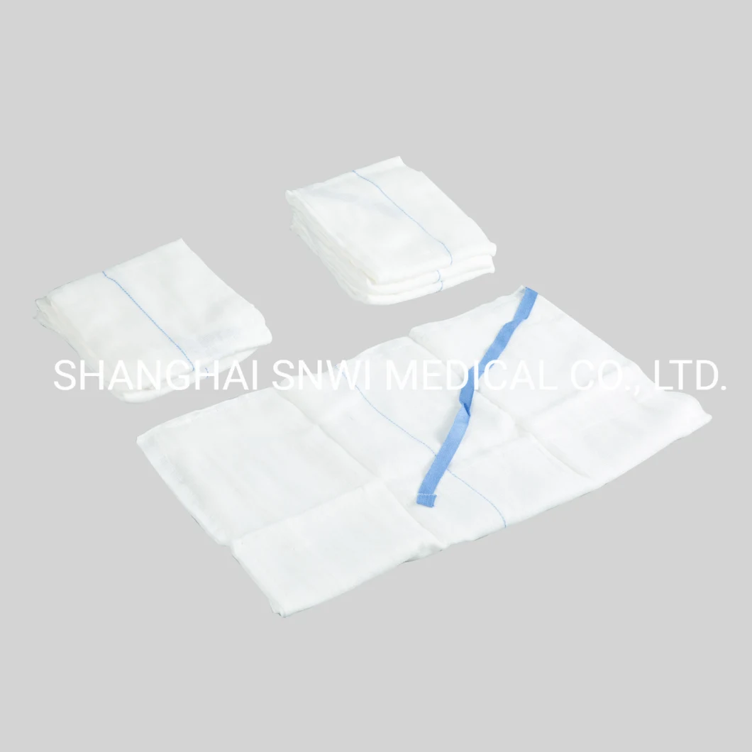 CE&ISO Certification Disposable Medical Supplies High Absorbent Non Woven Lap Sponge Abdominal Pad