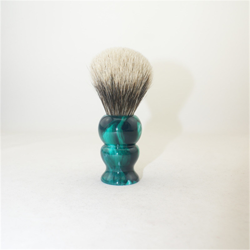 Yaqi Brush Resin Shaving Brush Synthetic Hair Knot Brush Badger Knot Shaving Brush