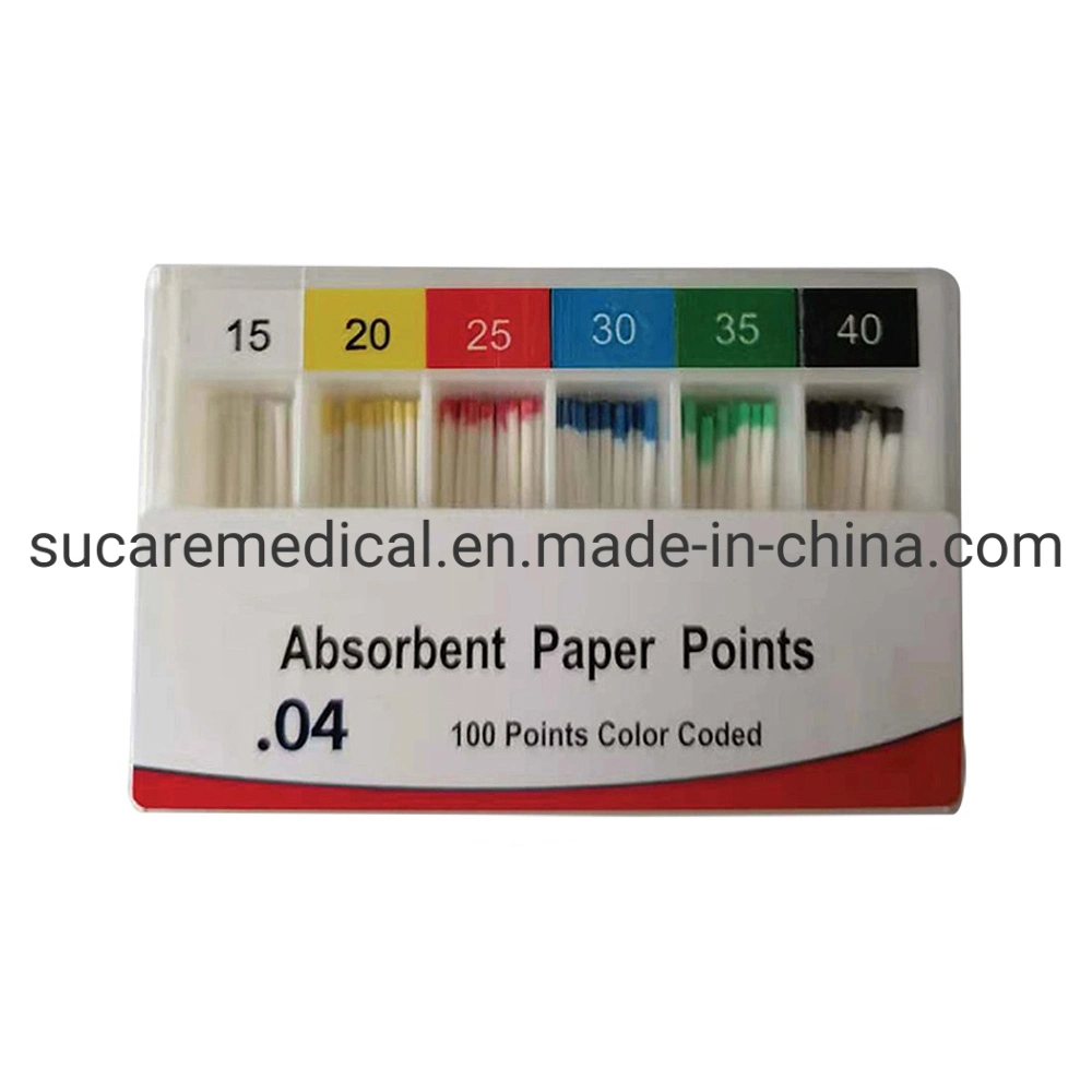 Disposable Dental Gutta Percha Points Color Coded