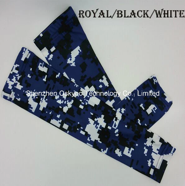 Customize Compression Arm Sleeve Digital Camo Sun Protection Hand Sleeve