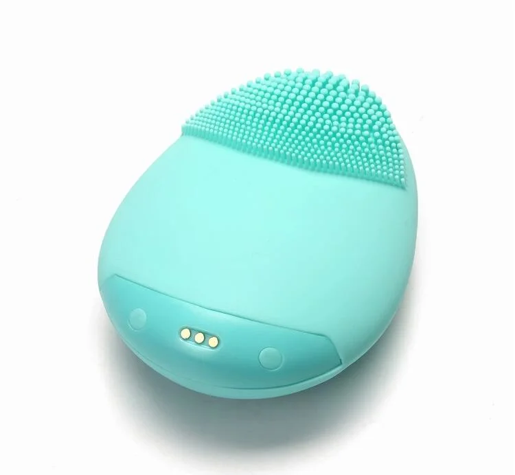 Double-Side Facial Cleanser Face Massage Brush Soft Silicone Cleansing Brush