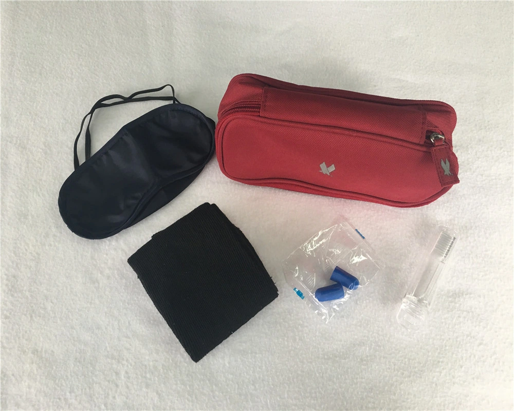 Sleeping Travel Setmen Travel Kit Customized Airline Amenity Kit