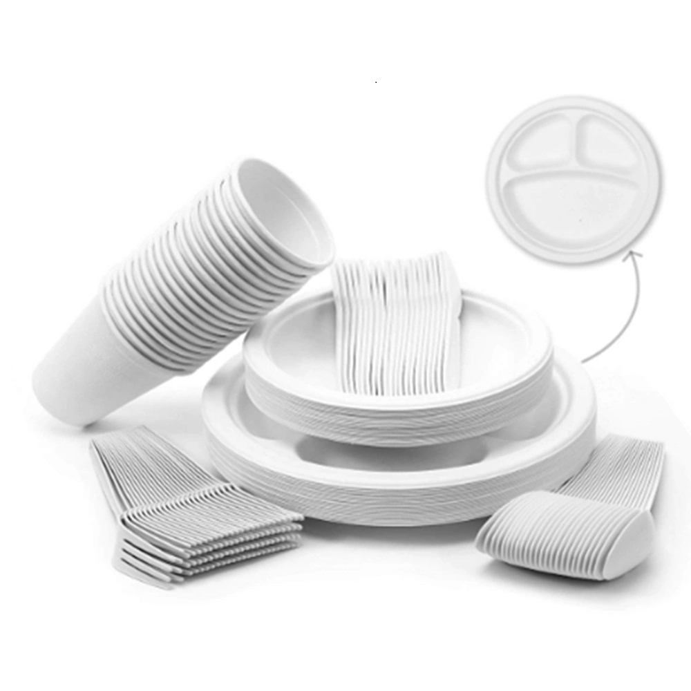 Eco-Friendly Biodegradabel Disposable Tray for Meat Tray Paper Tray Kitchen Utensils