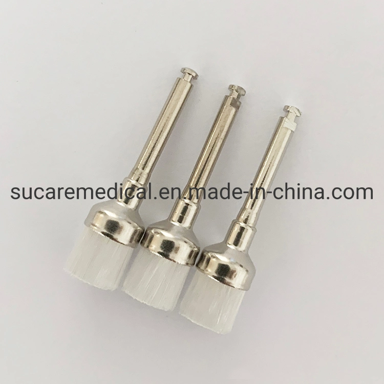 Dental Disposable Latch/Screw Type Prophylaxis Polishing Cup Brushes