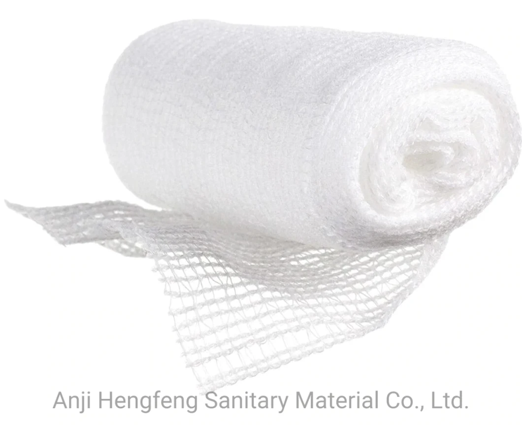 Gauze Bandage with CE FDA Certificates Side Woven Gauze Bandage 100% Cotton OEM Medical Gauze Bandage