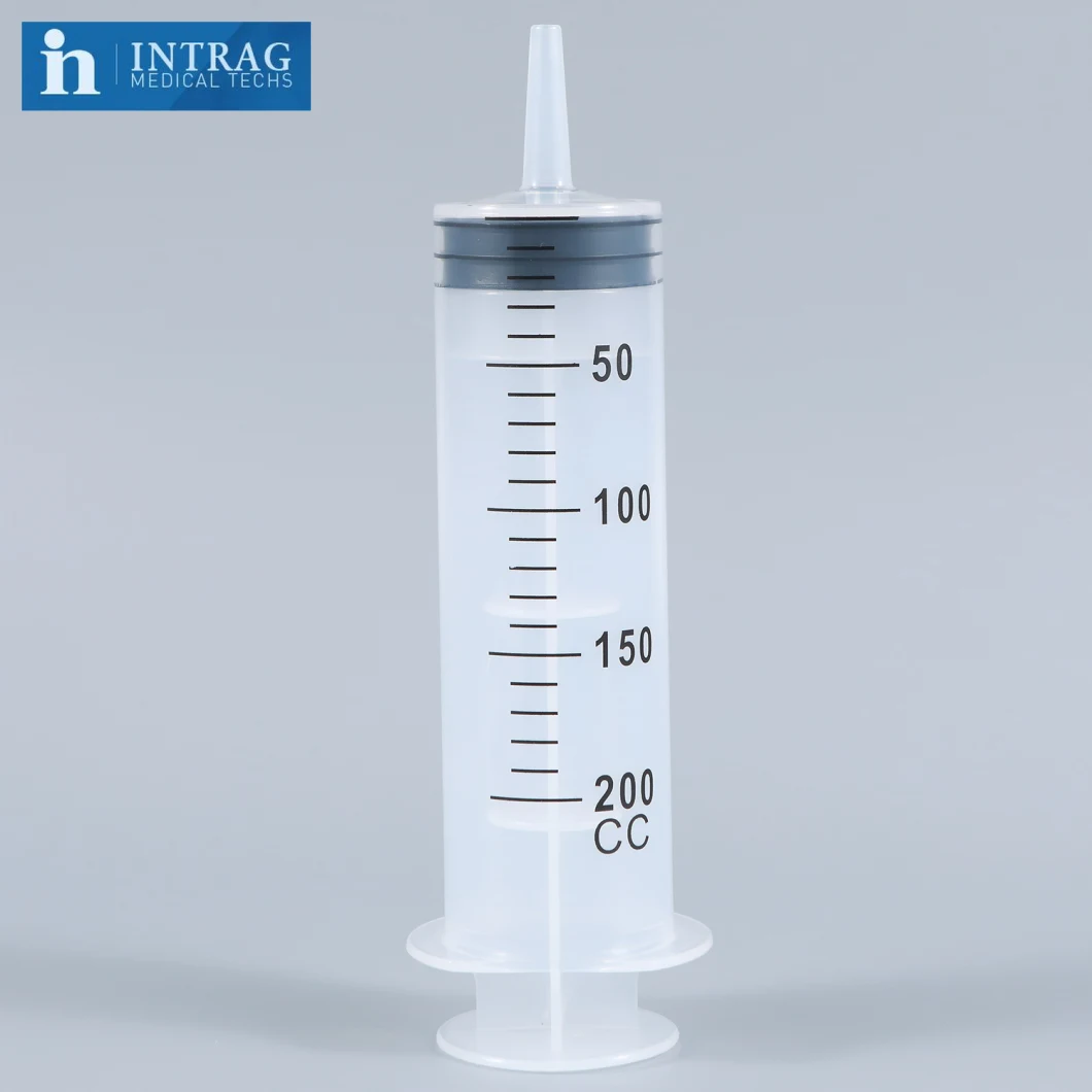 Disposable Syringe with Catheter Tips 50, 60ml, 100ml, 150ml, 200ml, 250ml