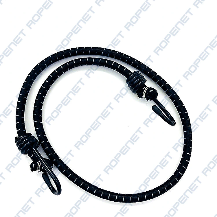 Strong Elastic Tie Down with Metal Hooks, Bungee Cord