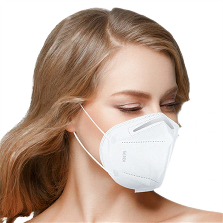 Kn95 Face Mask Earloop Mask 4 Ply Non-Woven Face Mask