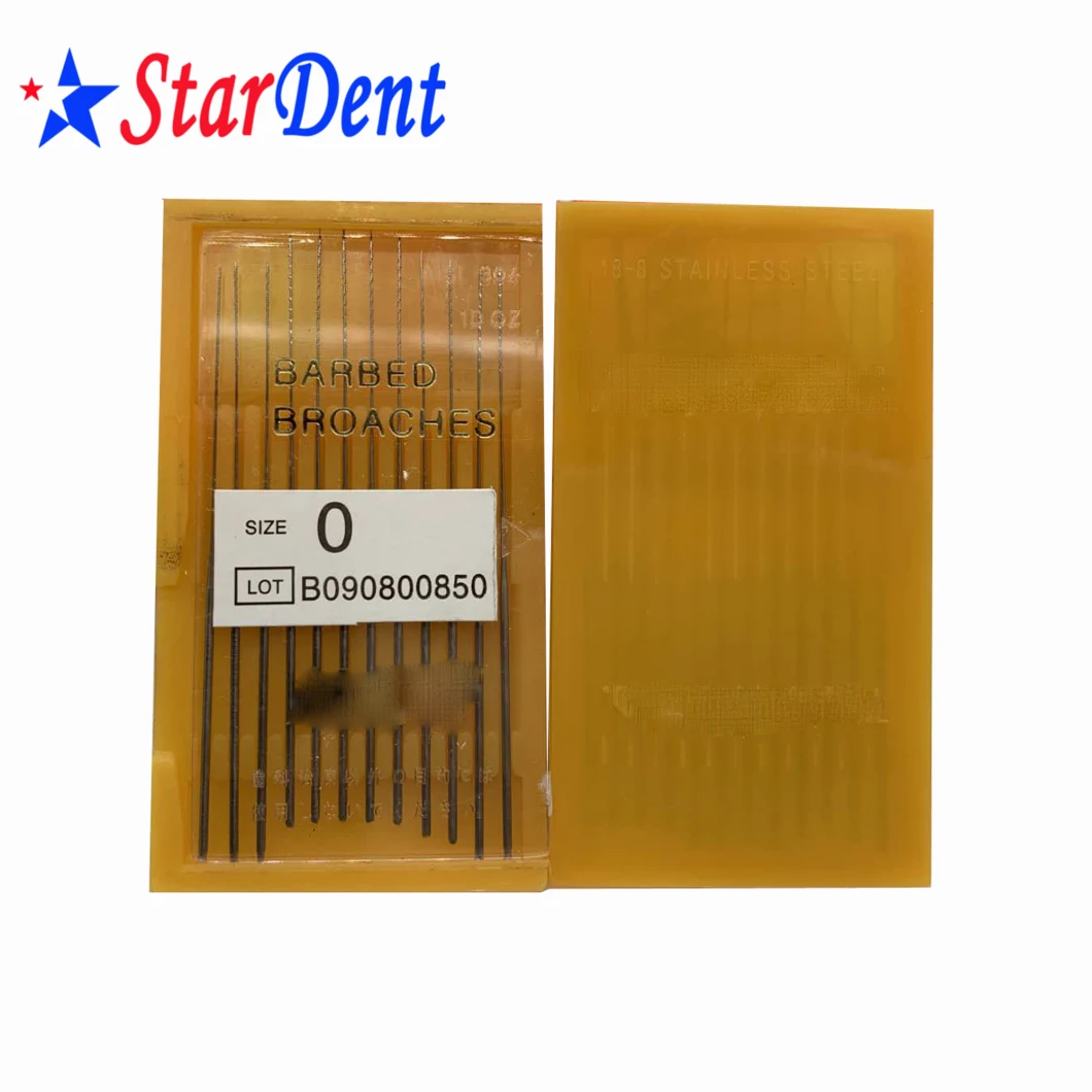 Dental Endodontic Files Root Canal Short Barbed Broaches