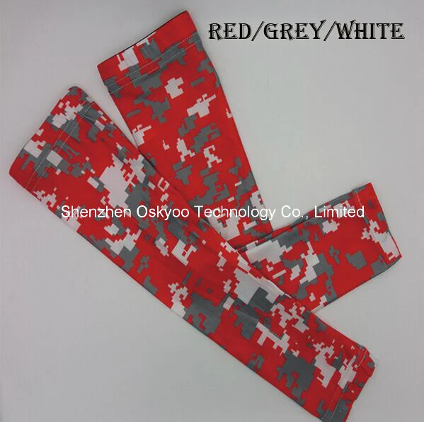 Customize Compression Arm Sleeve Digital Camo Sun Protection Hand Sleeve