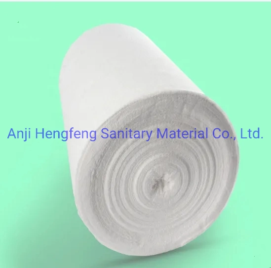 Customized One-Time Degreasing Gauze Cotton Roll Gauze Roll