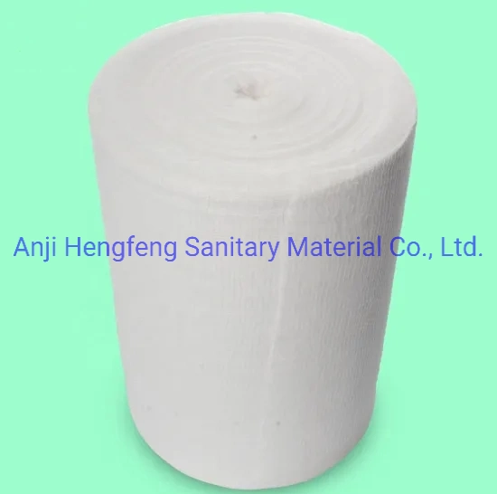 Customized One-Time Degreasing Gauze Cotton Roll Gauze Roll