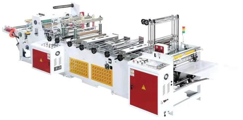 Pre Cut Plastic Bag Making Machine with Roll to Roll, Roll to Box Bag Making Machine