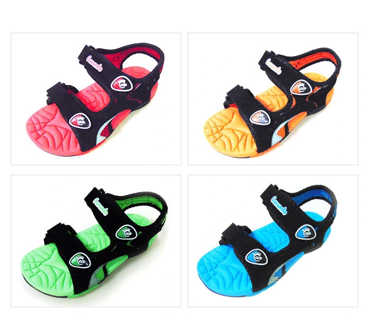 Four Colors Kids Beach Sandals