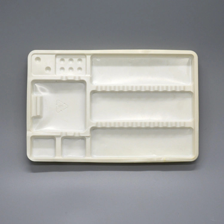 Disposable Dental Divided Tray/Plastic Factory Tray