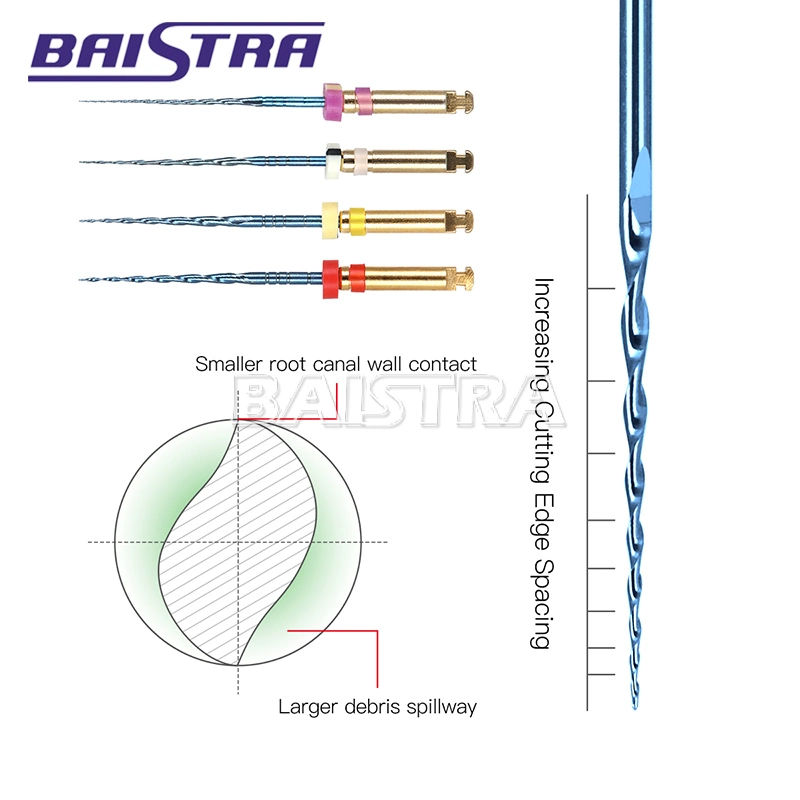 High Quality Dental Endodontic Root Canal Niti Files for Engine Use