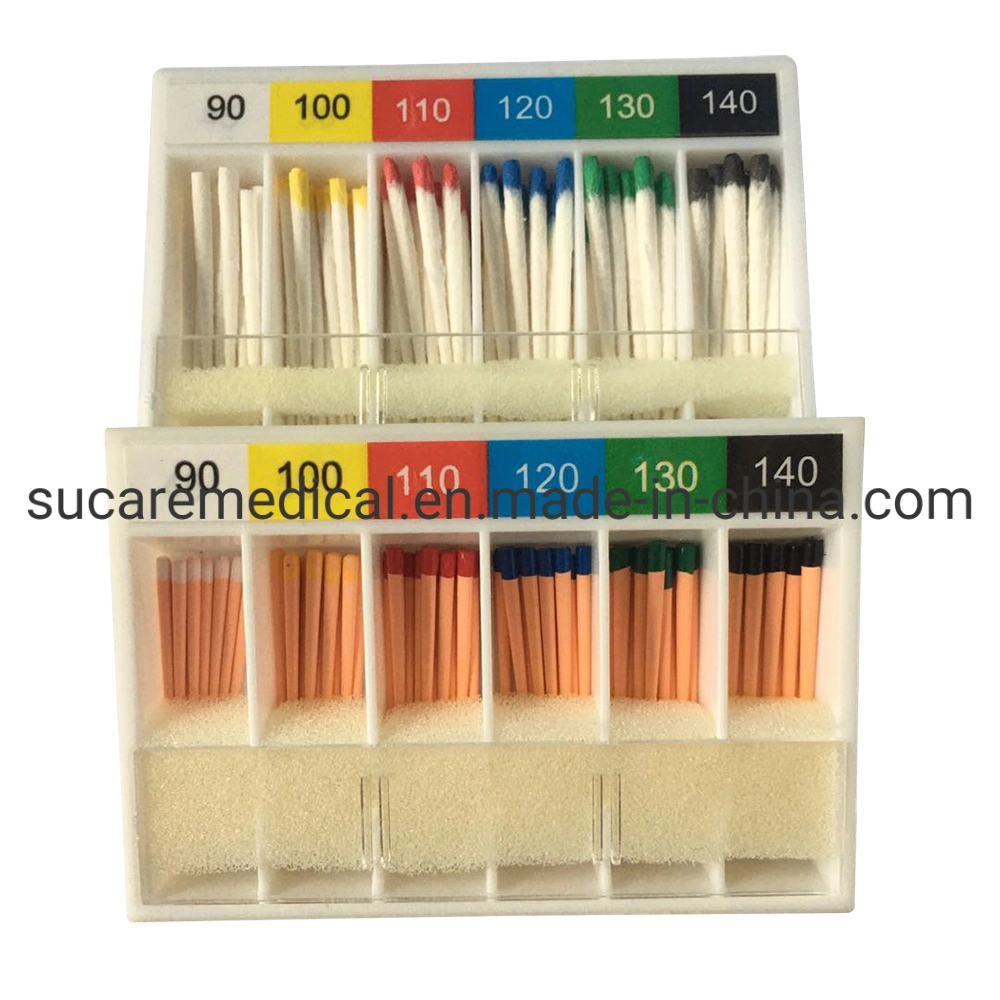 Disposable Dental Gutta Percha Points Color Coded